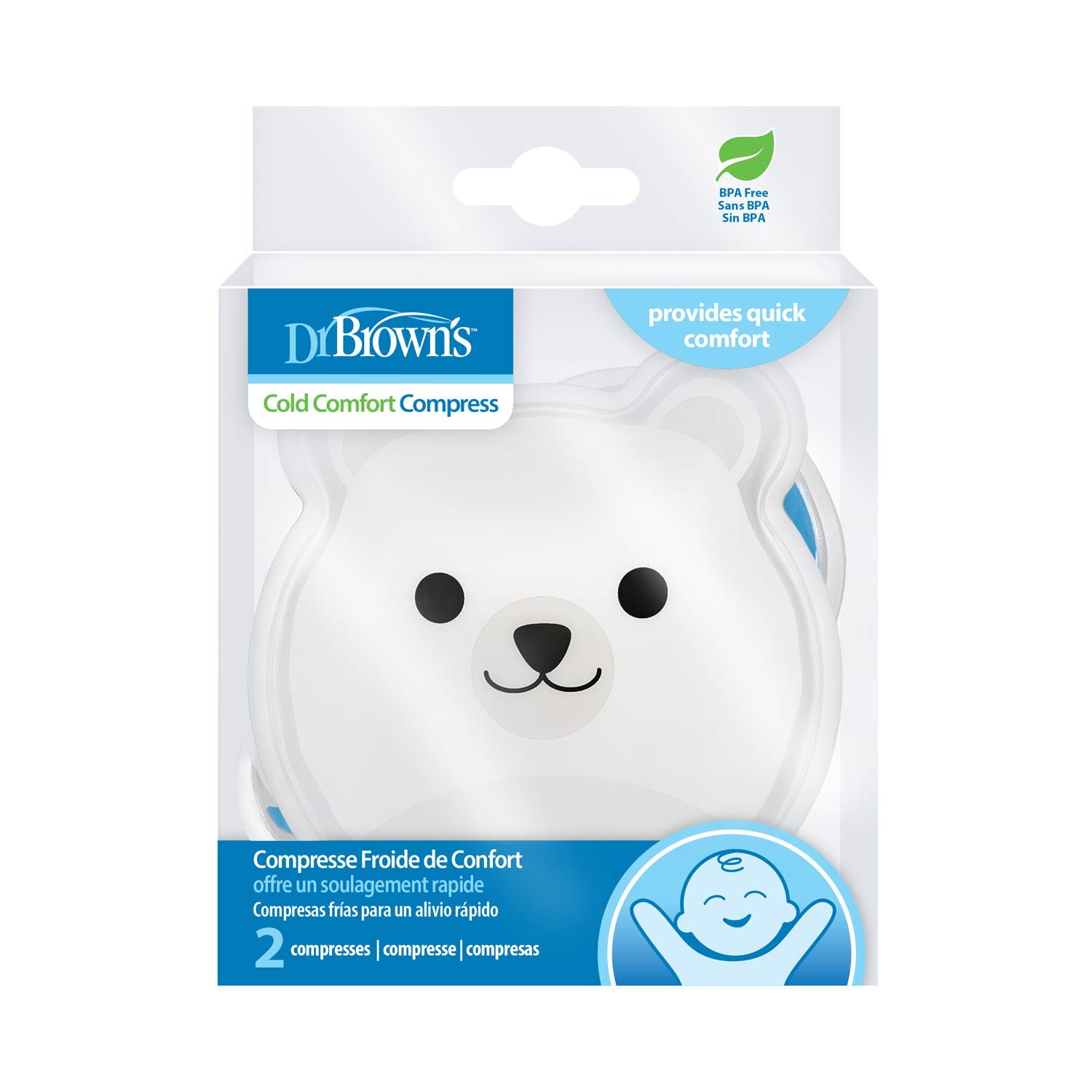 dr-brown-s-cold-comfort-compress-reusable-cooling-gel-pack-for-babies image 2