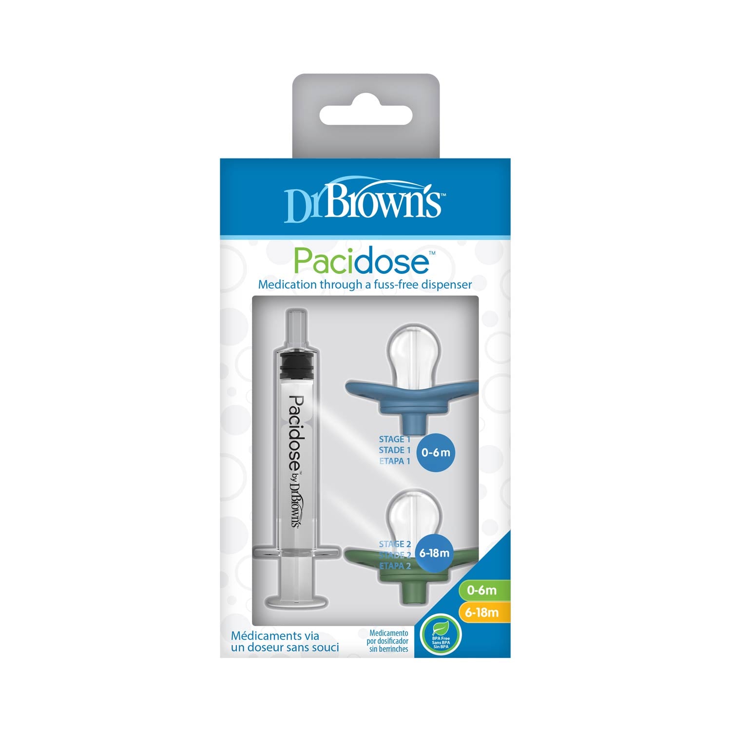 dr-brown-s-pacidose-liquid-medicine-dispenser-2-pack-pacifier-style image 2