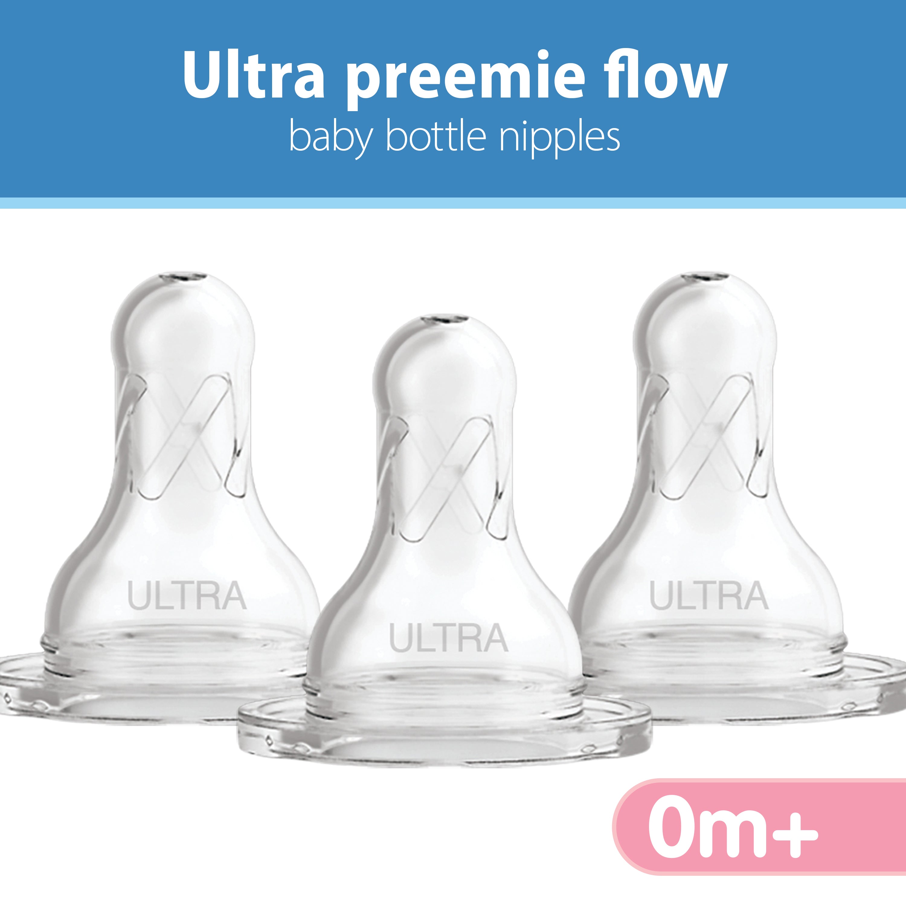 dr-brown-s-natural-flow-ultra-preemie-silicone-nipple-6-pack-slowest-flow-for-ne image 2