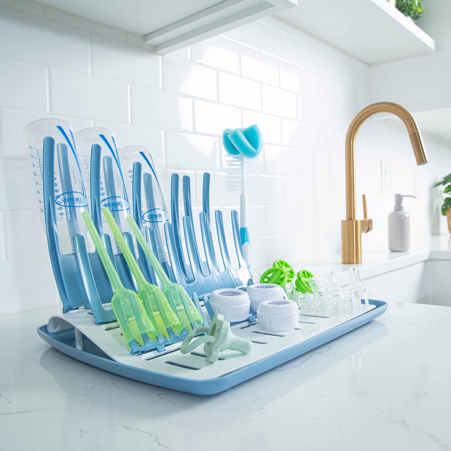 dr-brown-s-folding-baby-bottle-drying-rack image 3