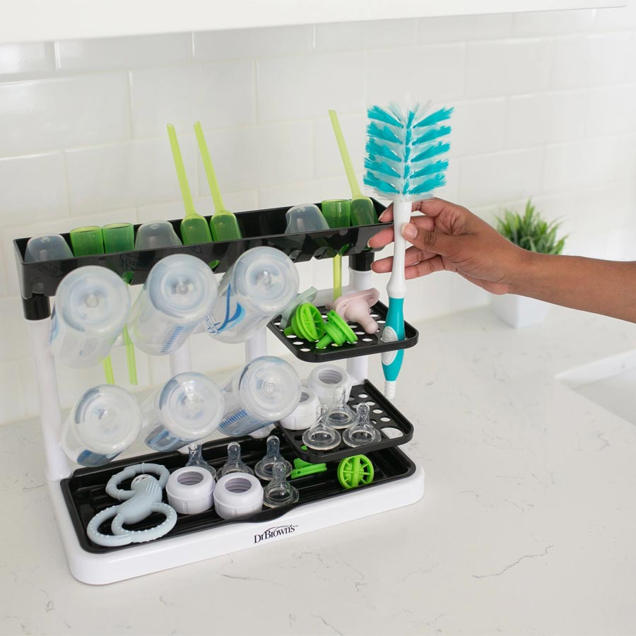 dr-brown-s-drying-tower-space-saving-countertop-drying-rack image 3