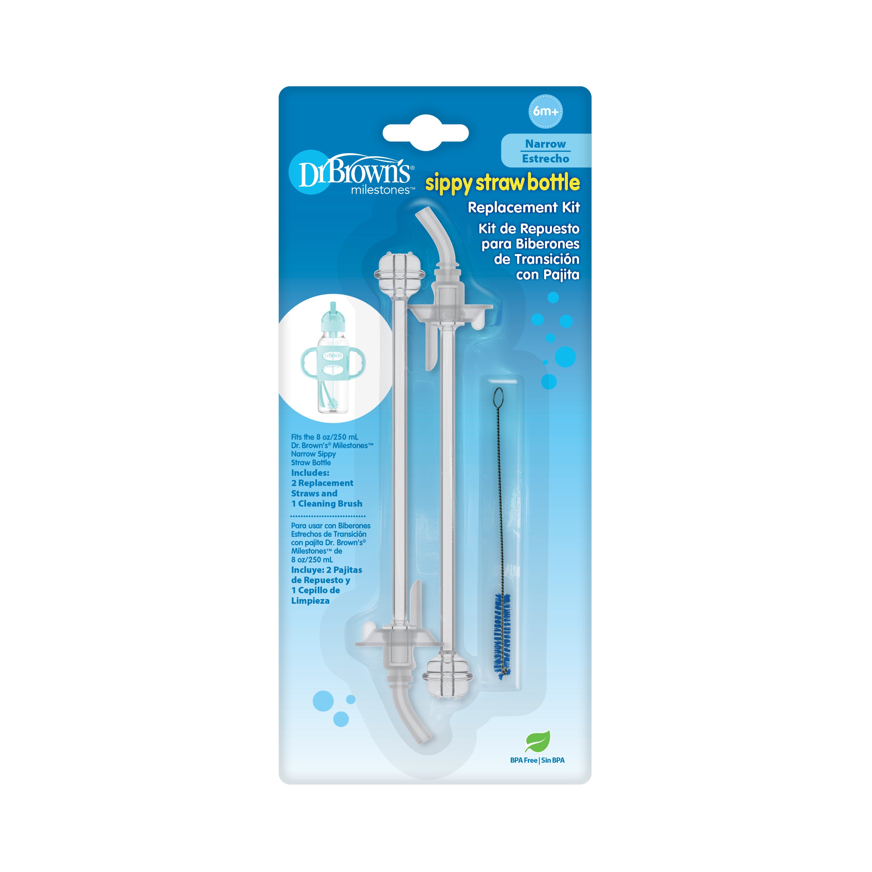 dr-brown-s-narrow-sippy-straw-replacement-kit image 2
