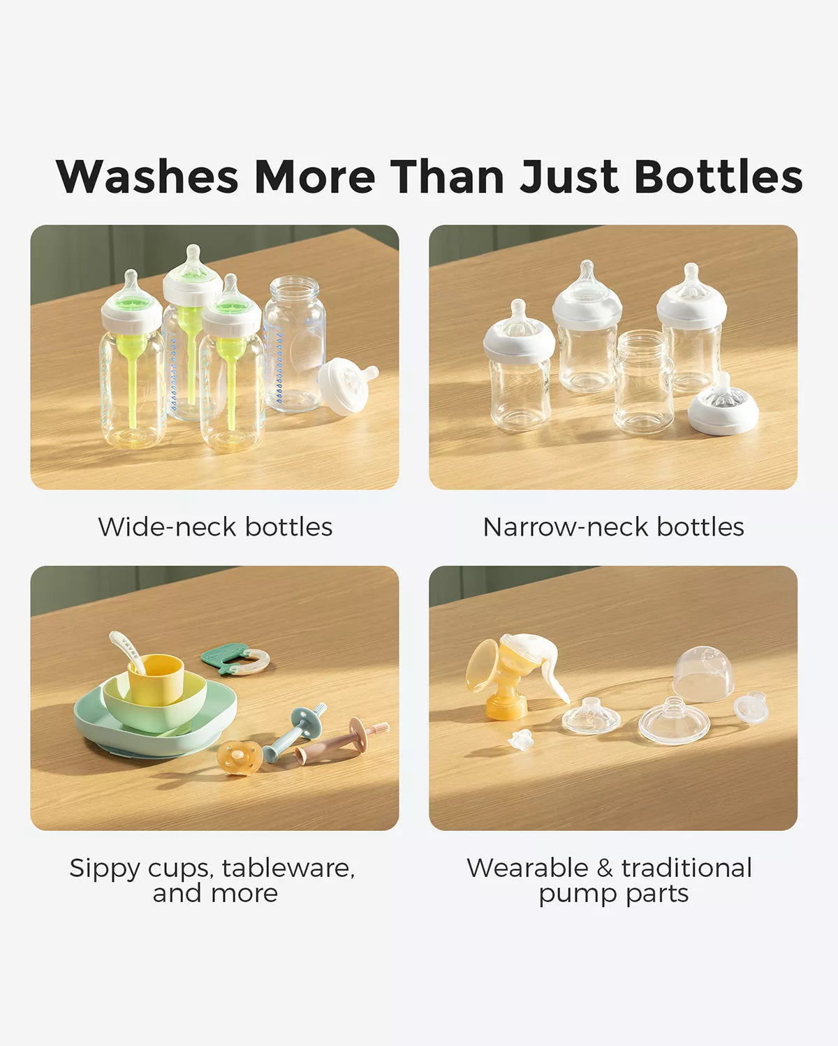 momcozy-formula-feeding-essentials-bundle-formula-dispenser-bottle-washer image 6