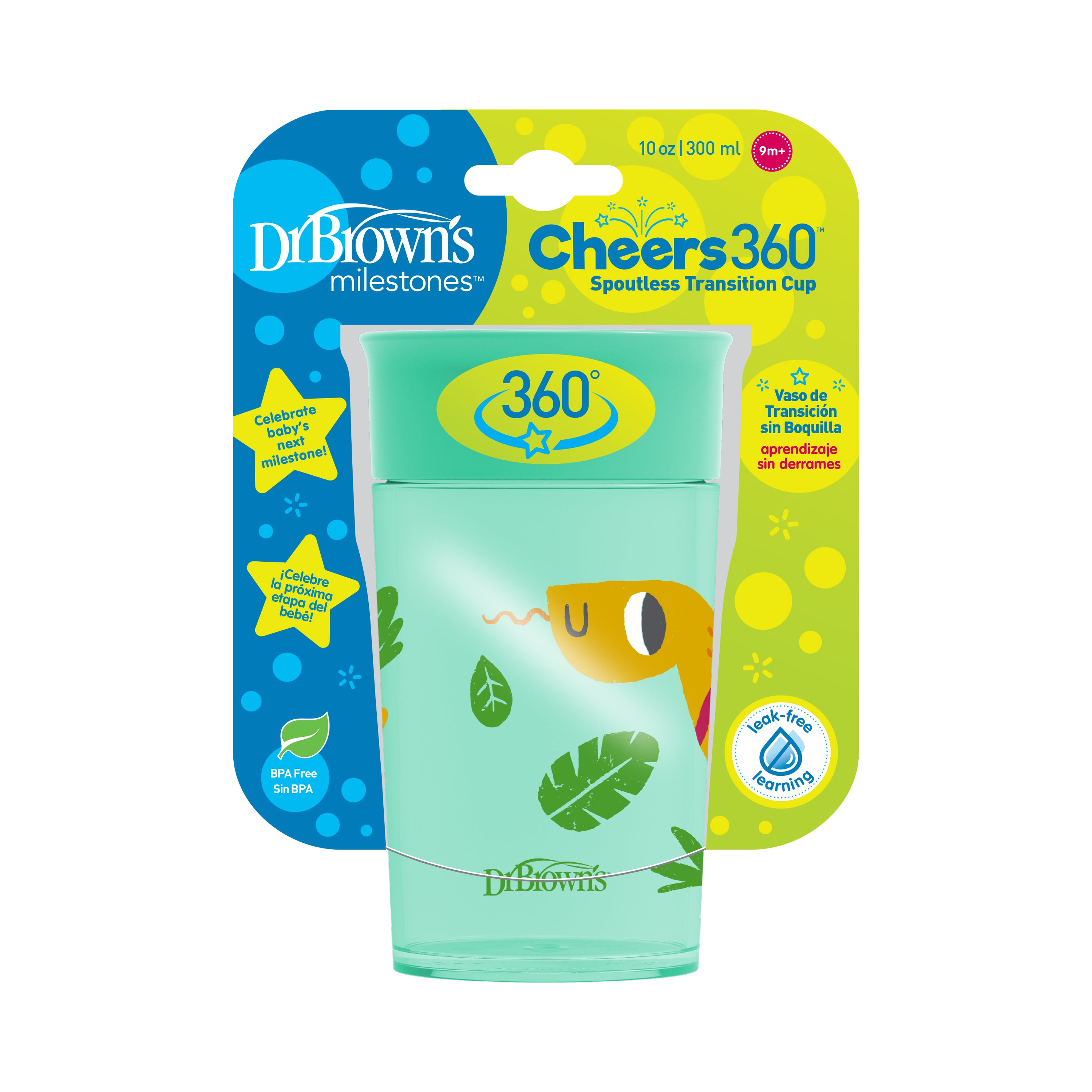dr-brown-s-milestones-cheers360-cup-10-oz-300-ml image 2