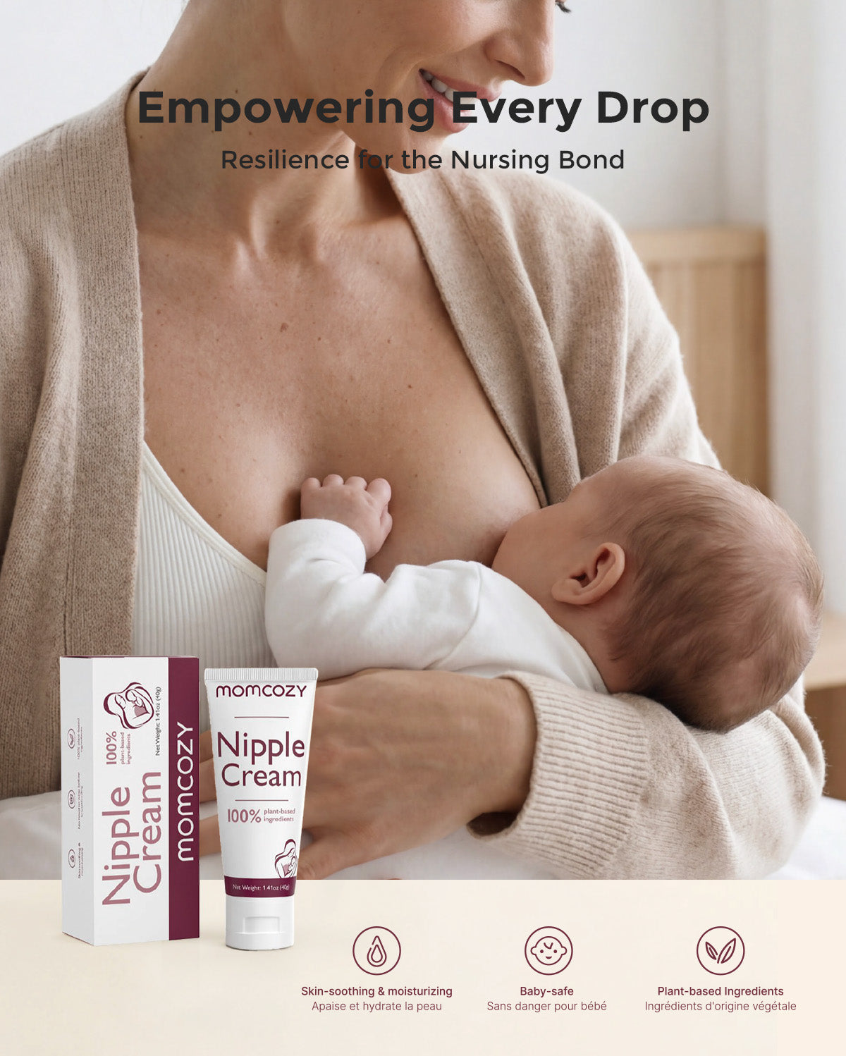 momcozy-100-natural-nipple-cream-lanolin-free-vegan-for-breastfeeding image 2