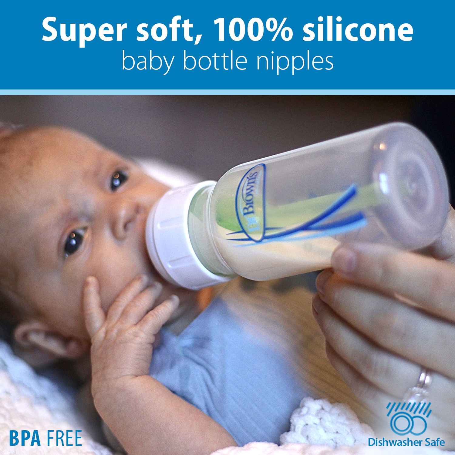 dr-brown-s-natural-flow-narrow-baby-bottle-silicone-nipple-level-t-6-pack image 6