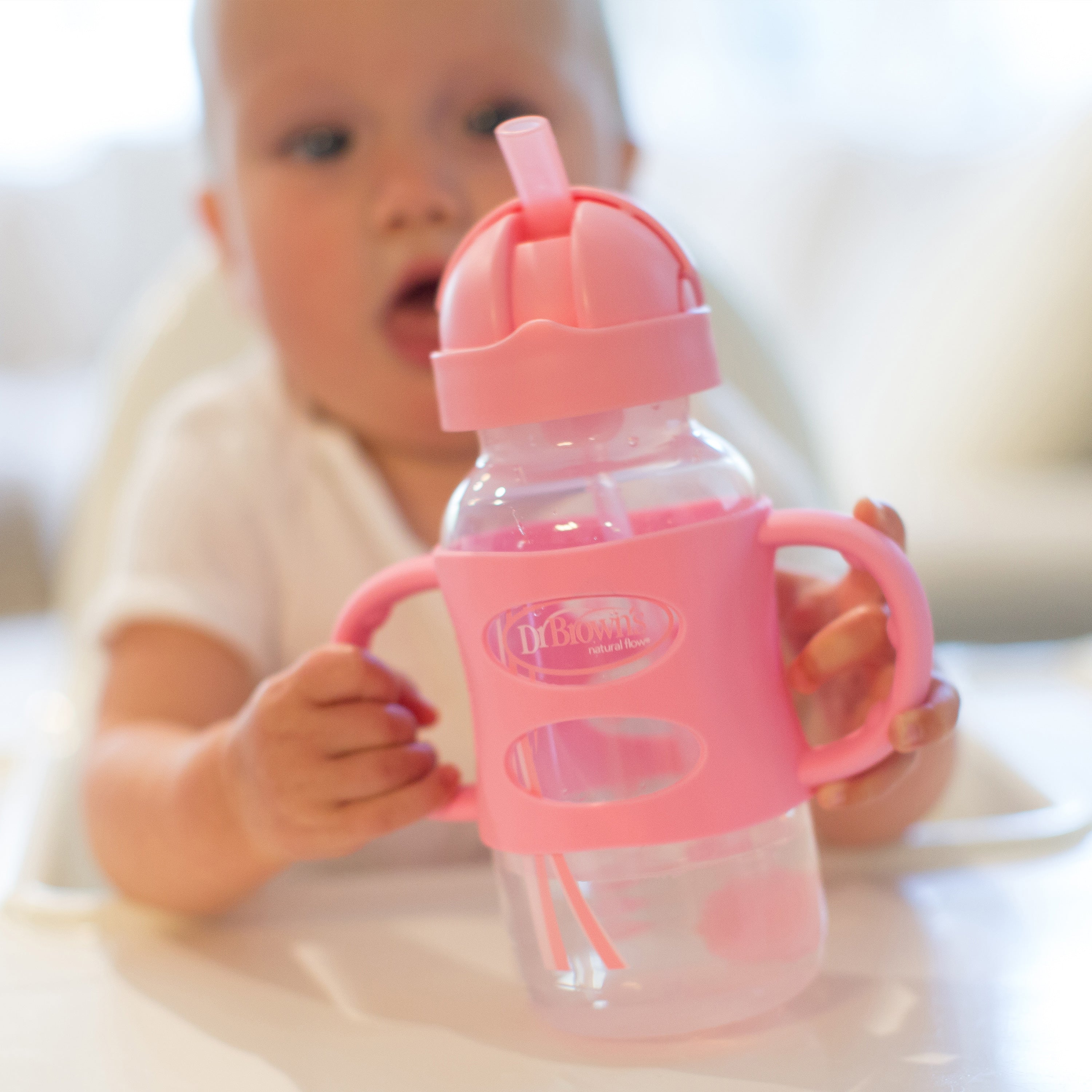 dr-brown-s-milestones-wide-neck-sippy-straw-bottle-with-silicone-handles-9-oz-27 image 3