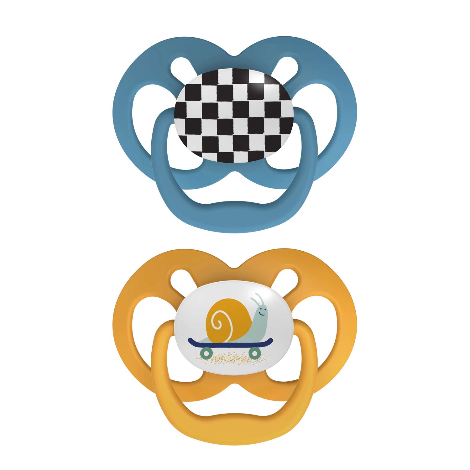 dr-brown-s-advantage-pacifiers-ages-6-18-months-2-count image 1