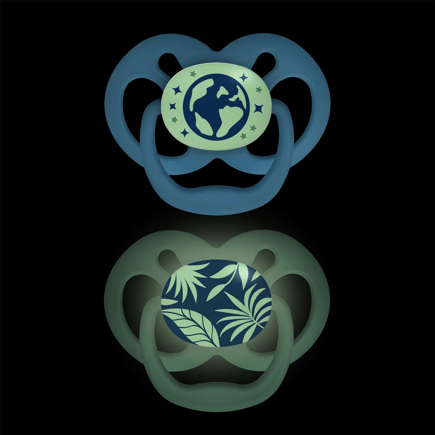 dr-brown-s-advantage-glow-in-the-dark-pacifiers-ages-6-18-months-2-count image 3