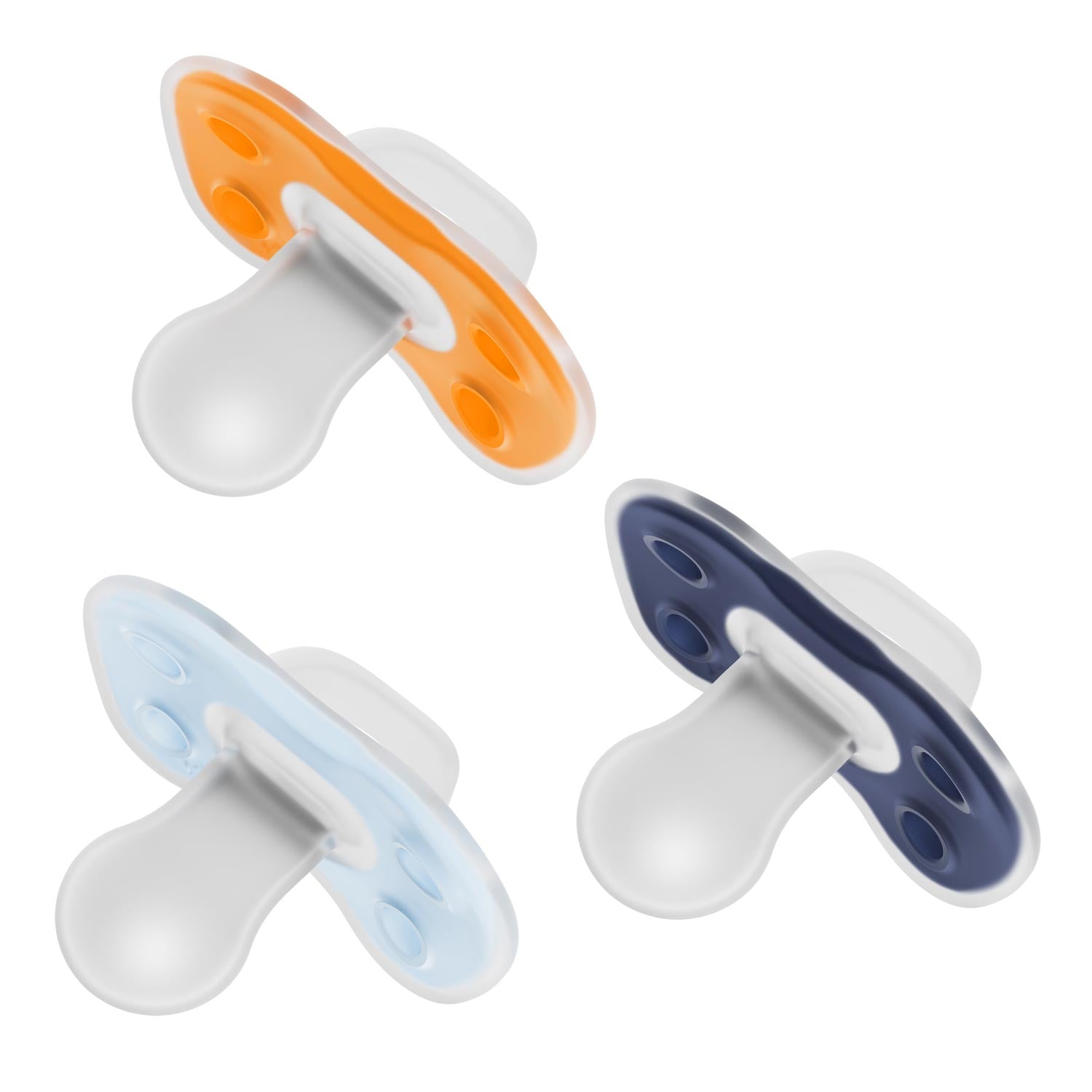 dr-brown-s-advantage-one-piece-silicone-pacifier-3-pack-6-18-months image 4