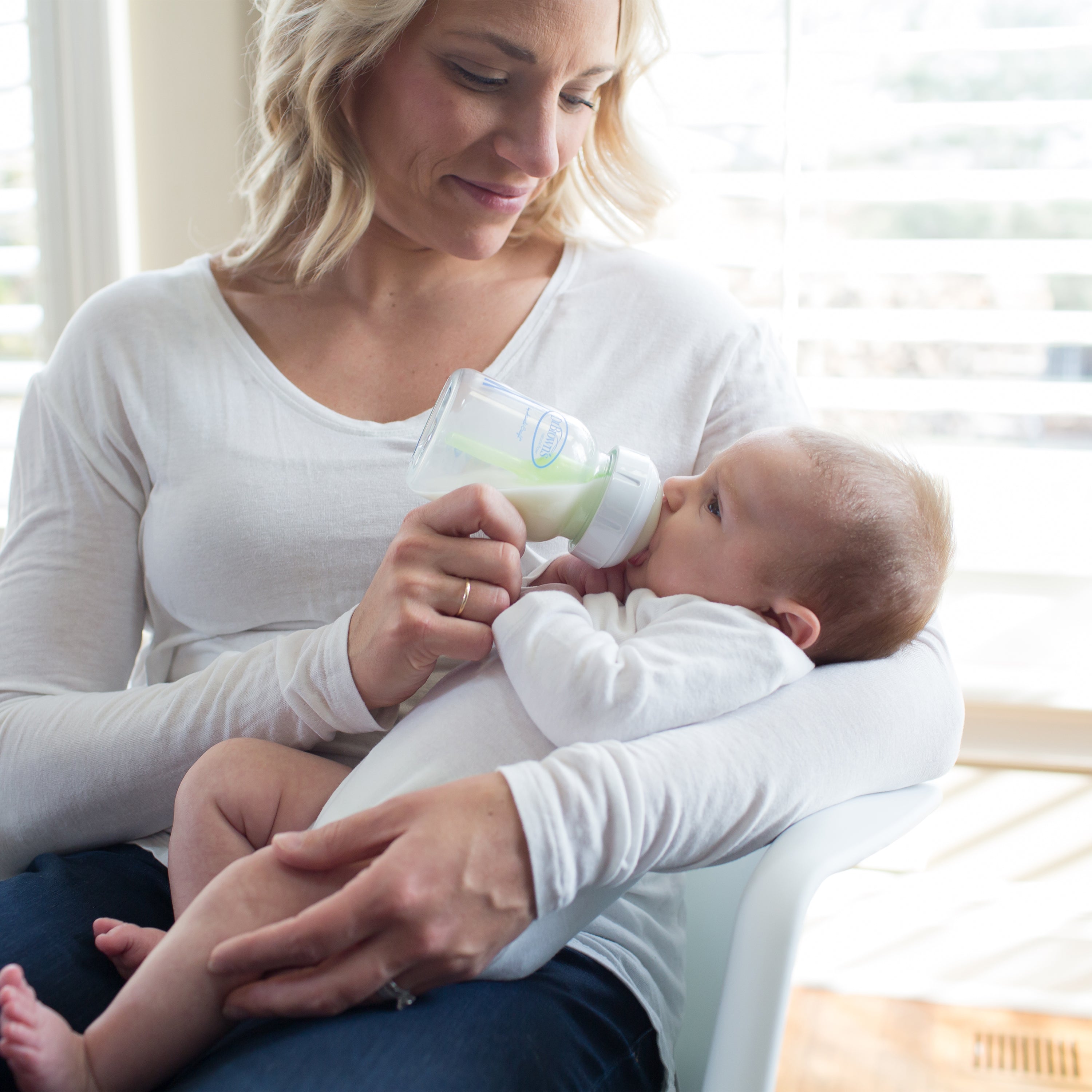 dr-brown-s-natural-flow-anti-colic-options-wide-neck-glass-baby-bottle-with-leve image 5