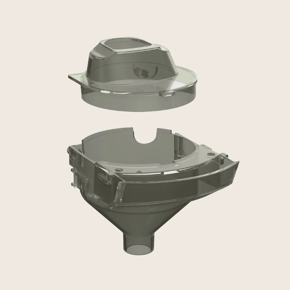 baby-brezza-formula-pro-mini-replacement-funnel-and-cover-2-piece-set image 1