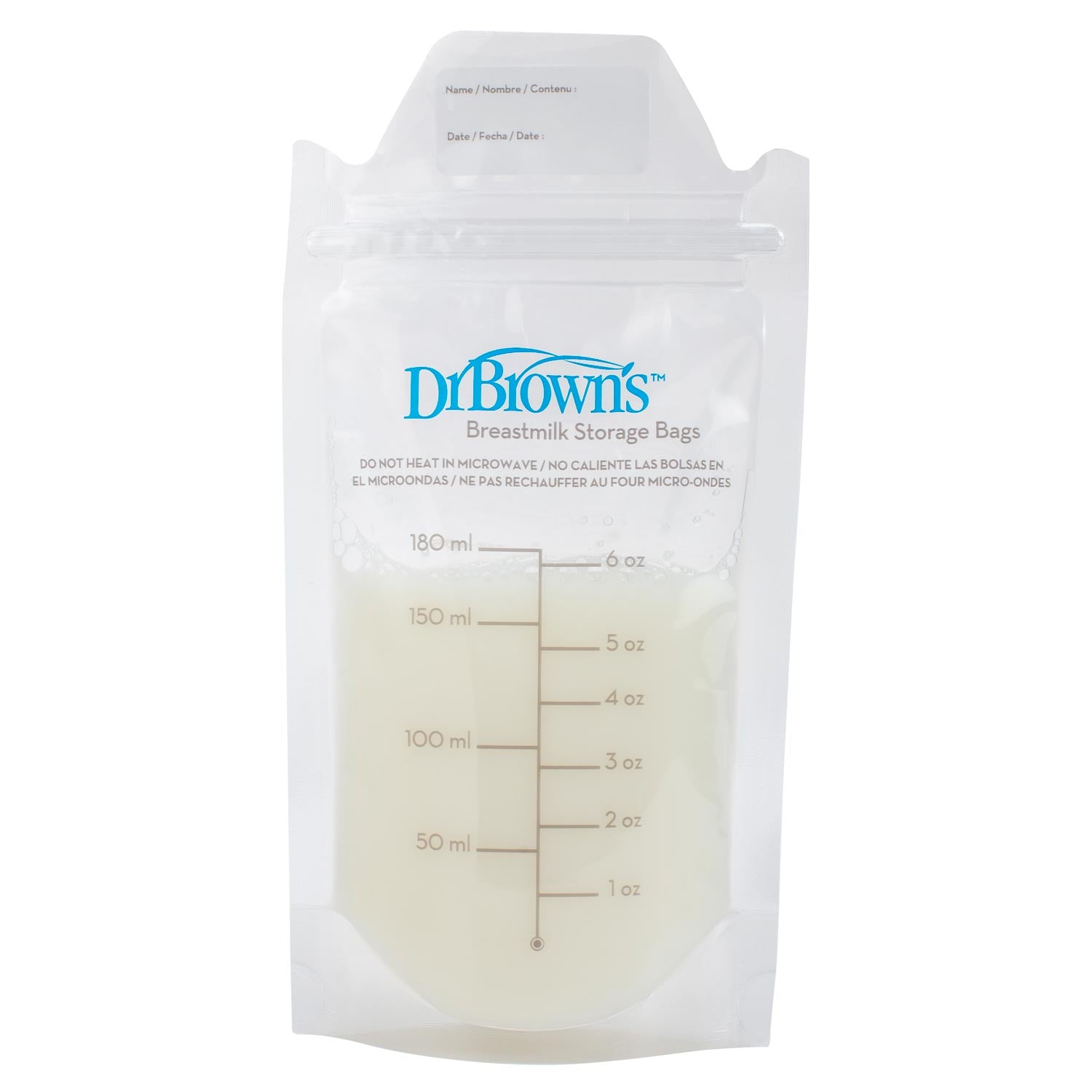 dr-brown-s-breast-milk-storage-and-freezer-bags-50-count-6-oz image 1