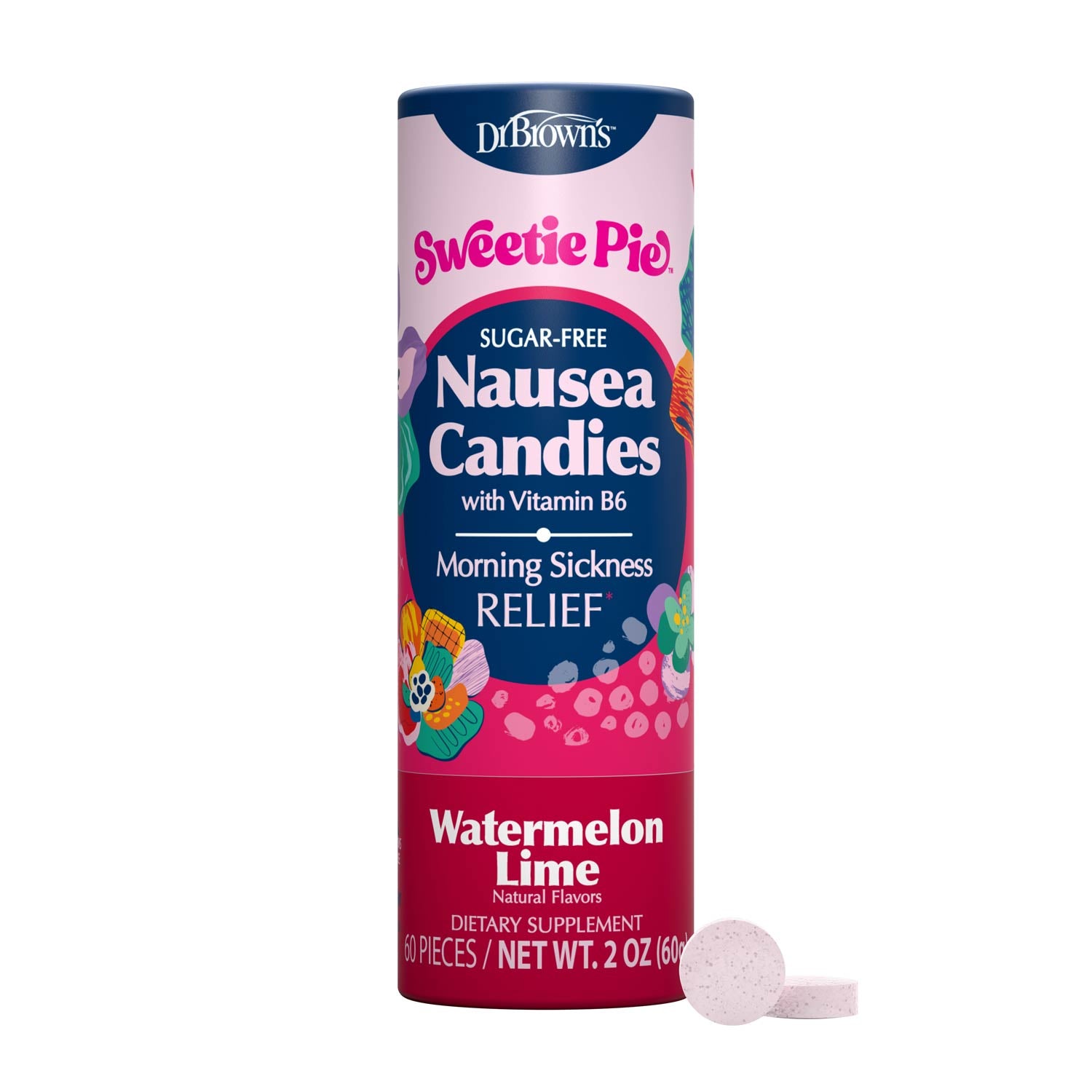 sweetie-pie-nausea-candies-watermelon-lime-vitamin-b6-pregnancy-support image 3