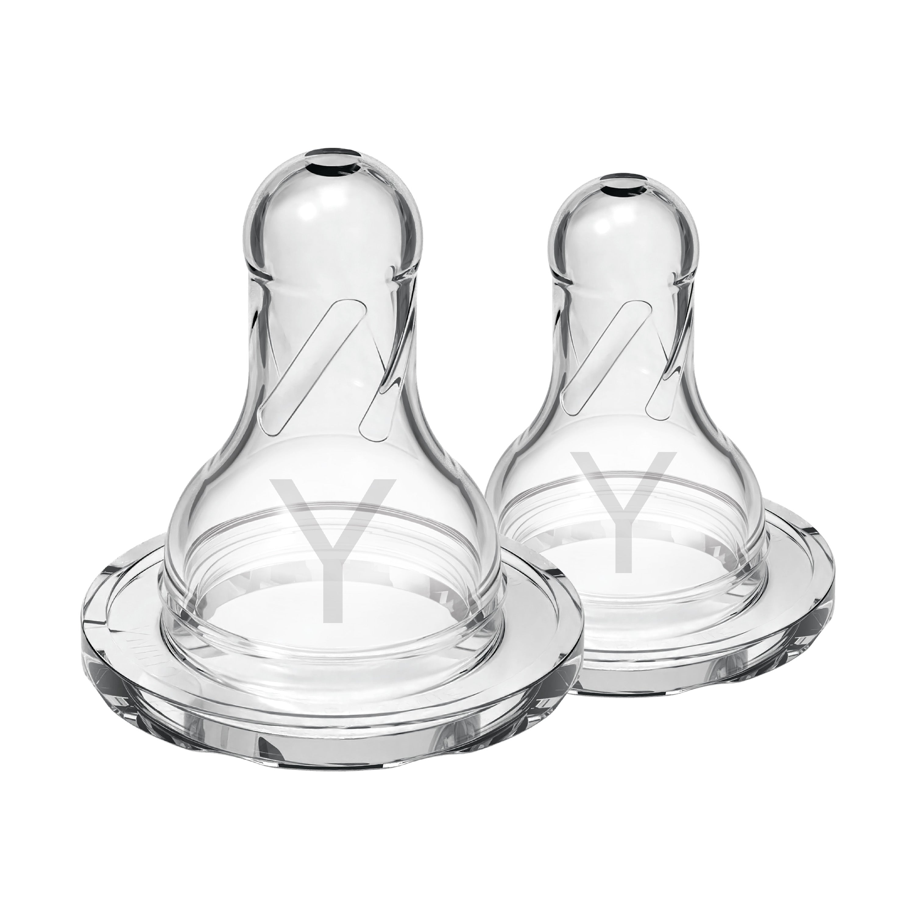 dr-brown-s-natural-flow-narrow-baby-bottle-silicone-nipple-level-y-cut-2-pack image 1