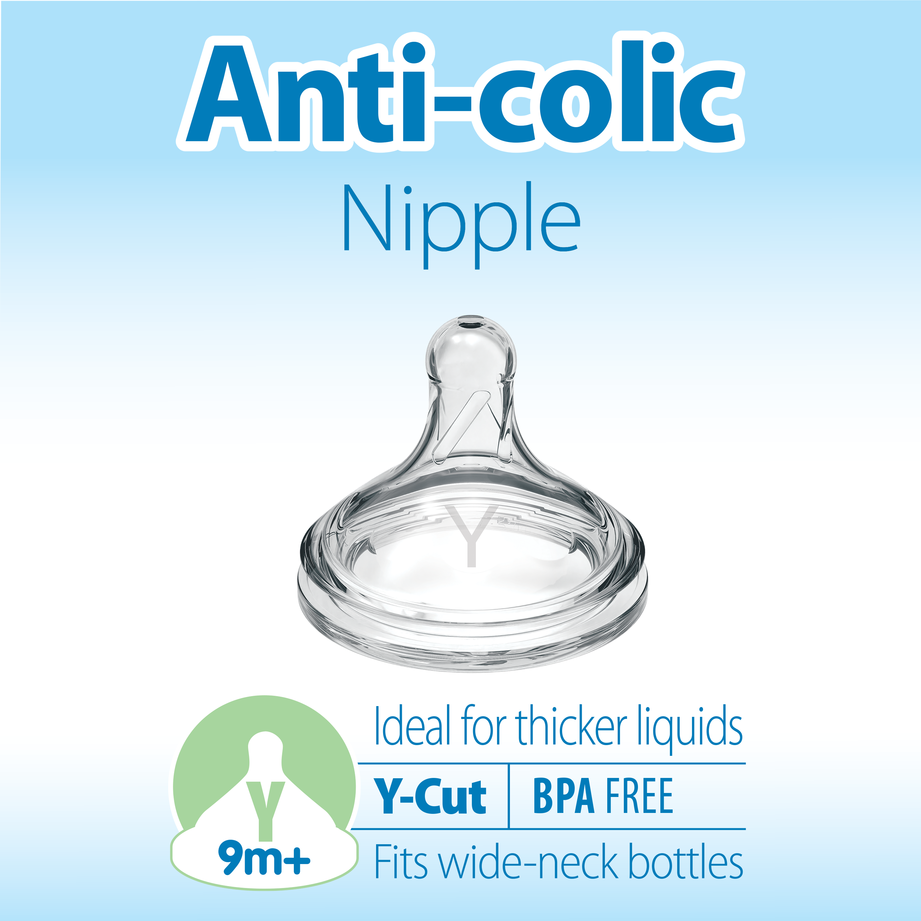 dr-brown-s-natural-flow-wide-neck-silicone-nipple-choose-flow-level image 3
