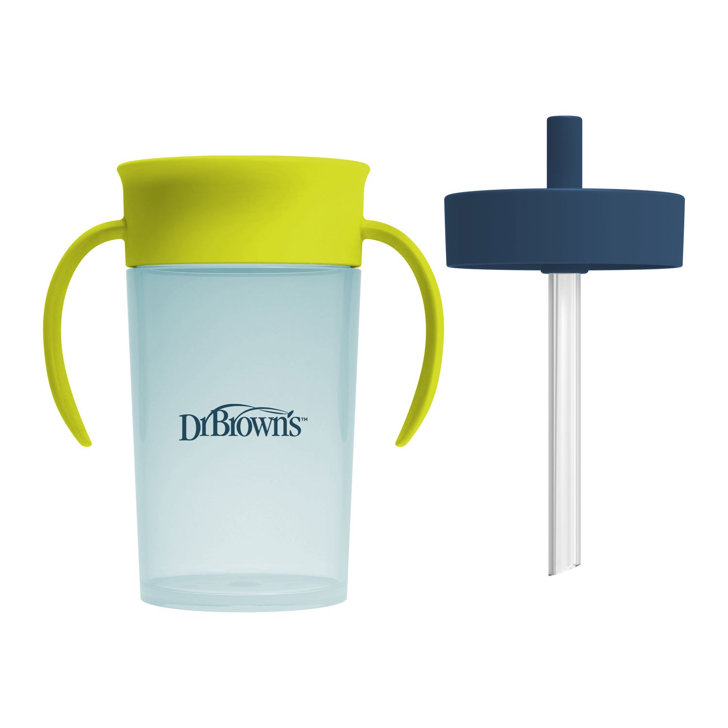 dr-brown-s-milestones-straw-to-360-cup-set-2-lids-transitional image 4