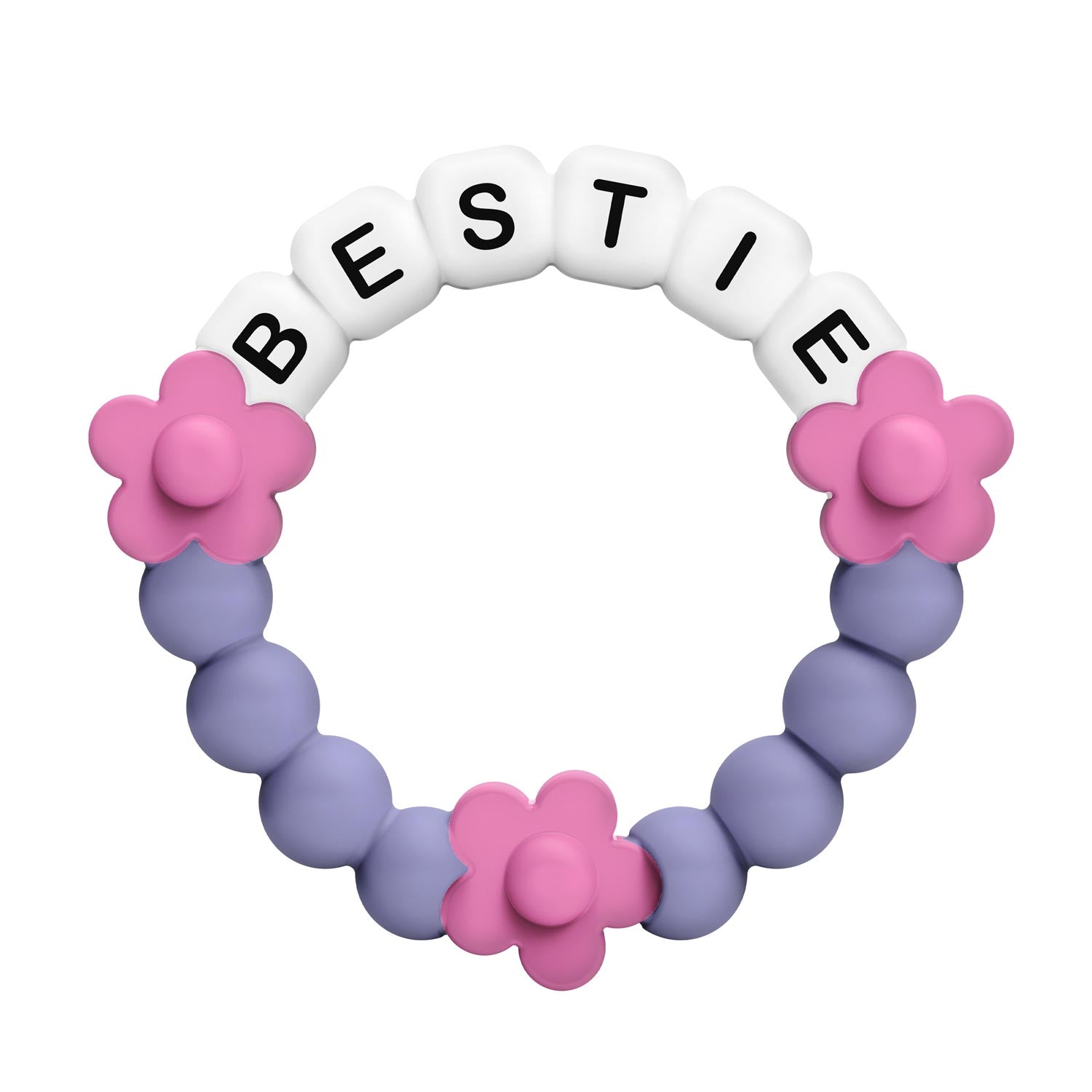 dr-brown-s-best-friends-teething-ring-100-silicone-beaded-design image 2