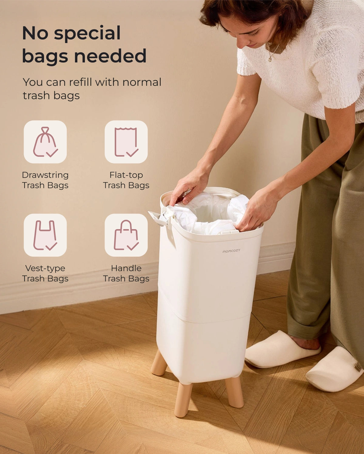 momcozy-triple-seal-diaper-pail image 8