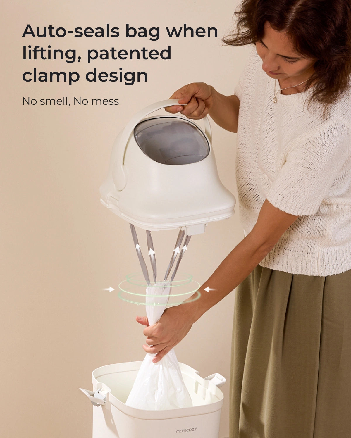 momcozy-triple-seal-diaper-pail image 4