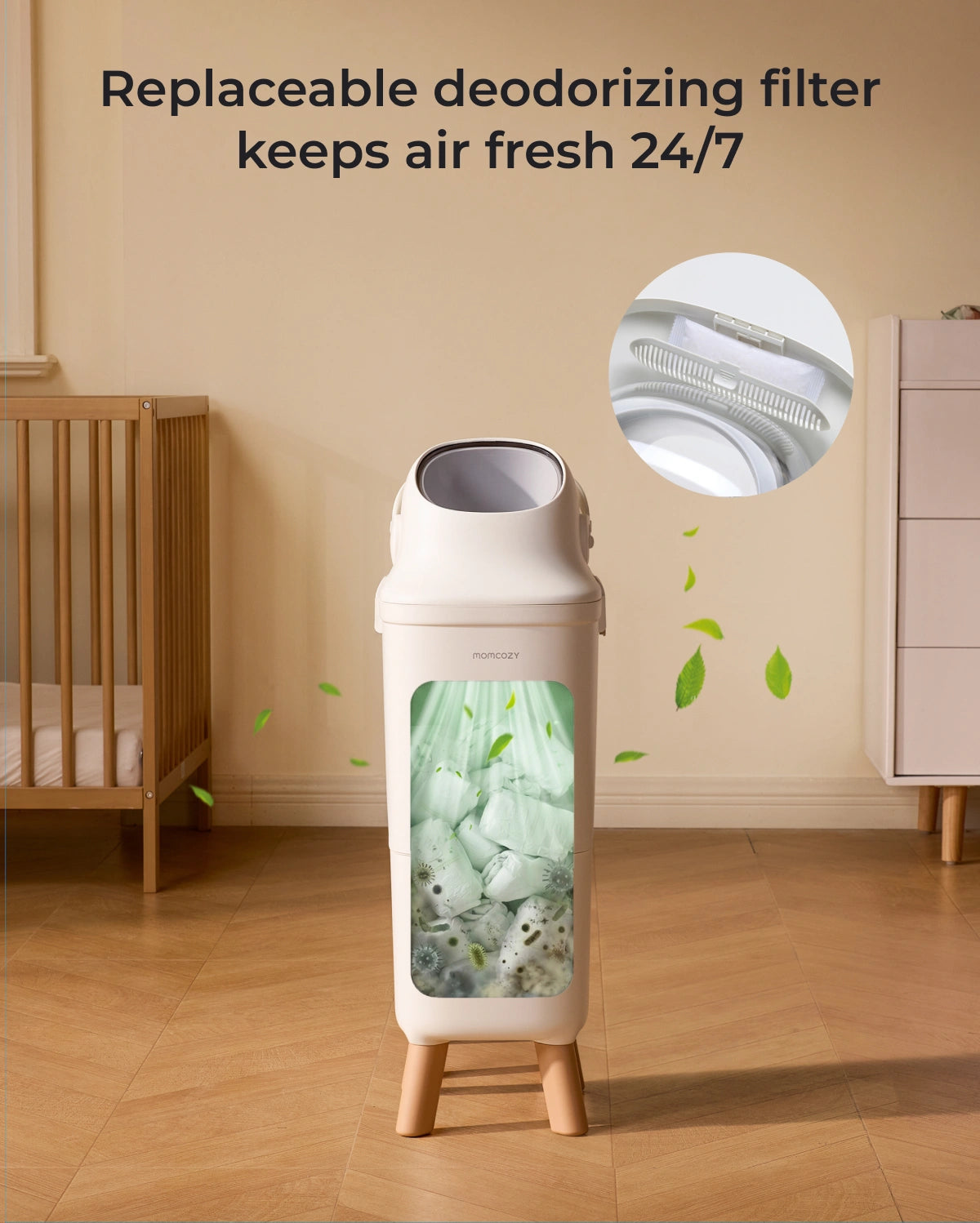 momcozy-triple-seal-diaper-pail image 5