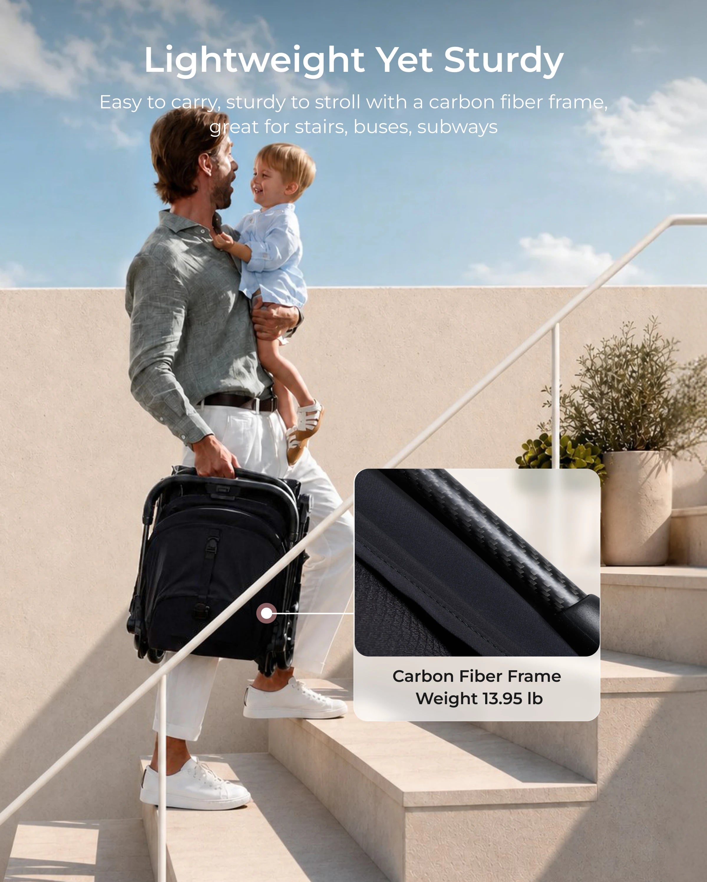 momcozy-tuckgo-carbon-fiber-travel-stroller image 3