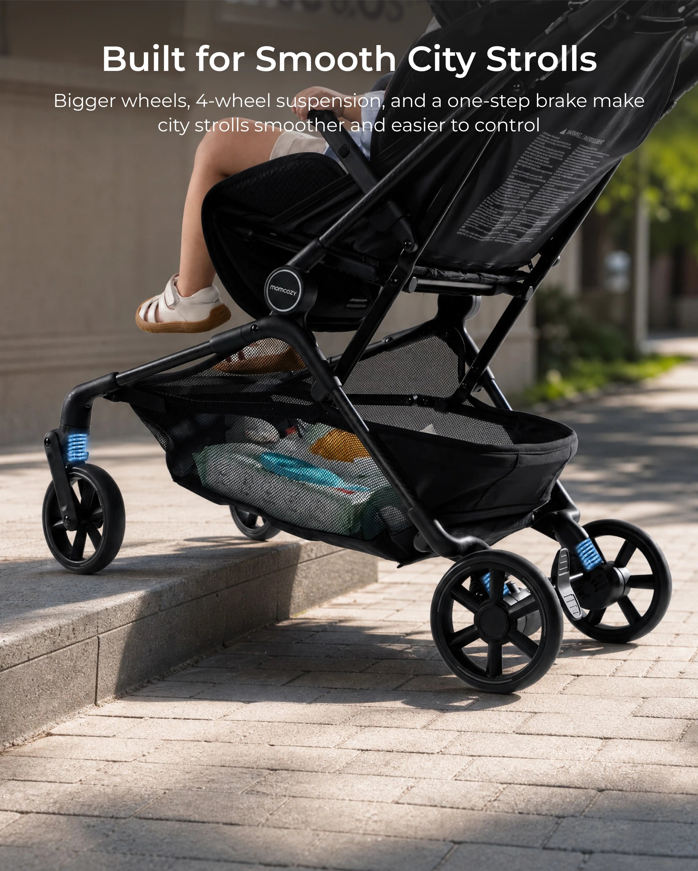 momcozy-tuckgo-carbon-fiber-travel-stroller image 6