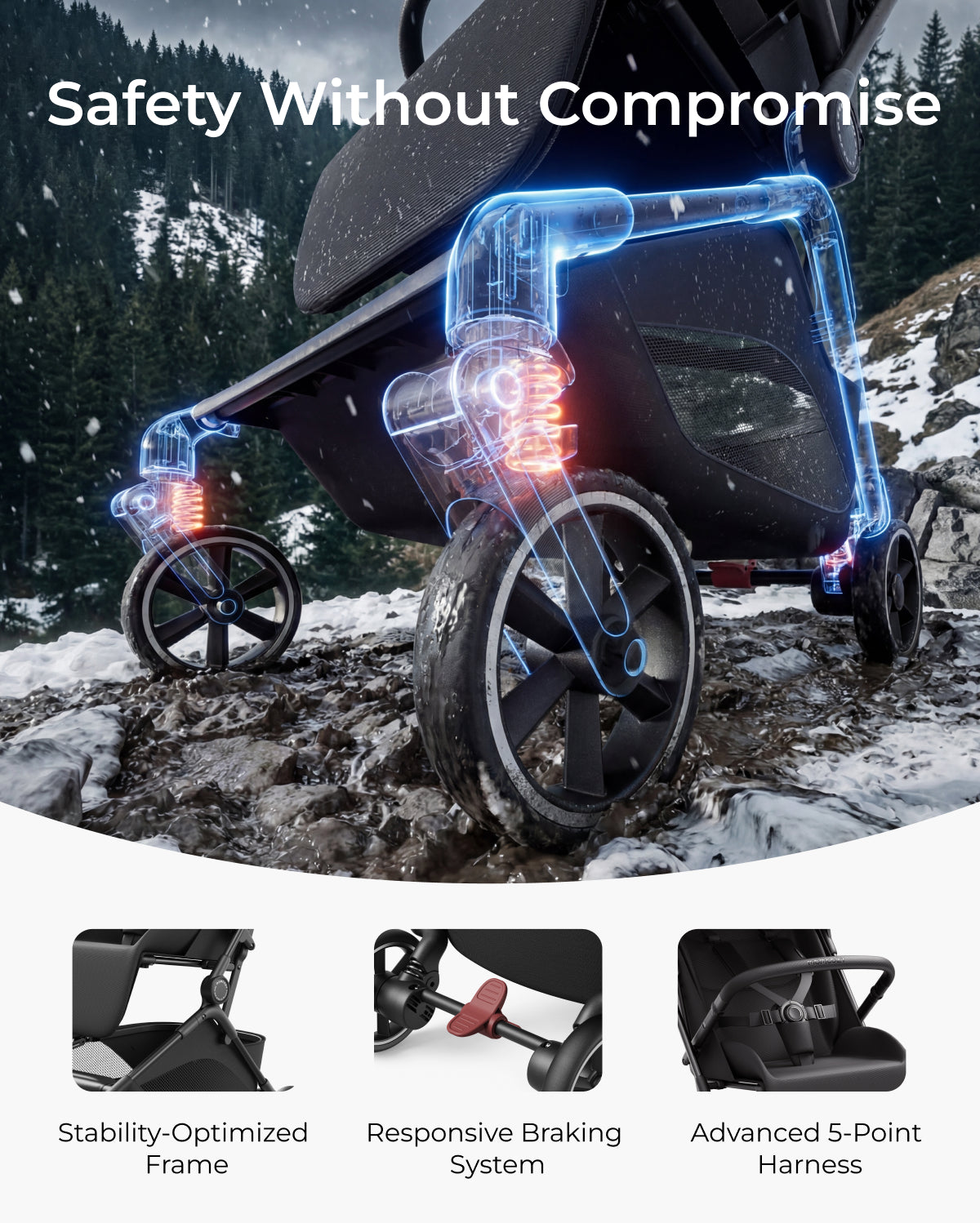 momcozy-tuckgo-travel-stroller-lightweight-compact-design image 7
