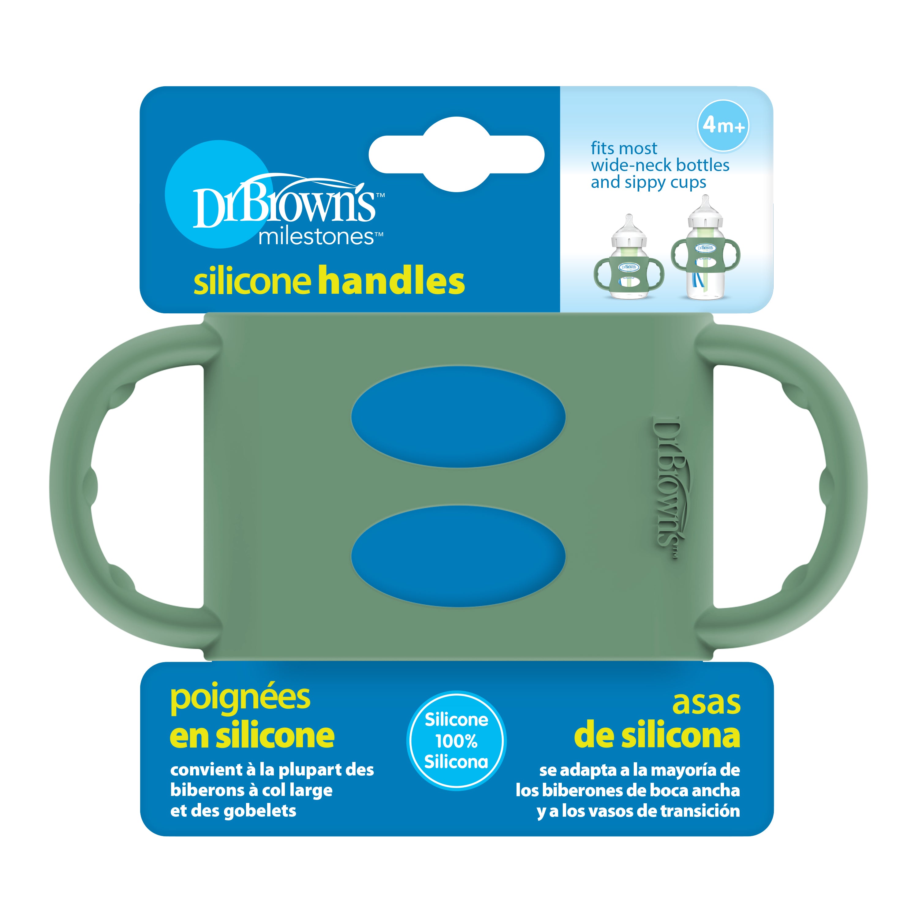 dr-brown-s-milestones-wide-neck-silicone-handles image 2