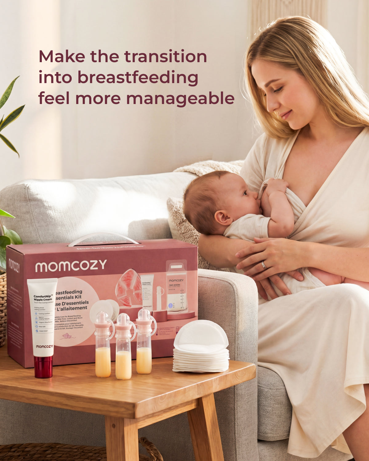 momcozy-breastfeeding-essentials-postpartum-kit-73-pieces image 5