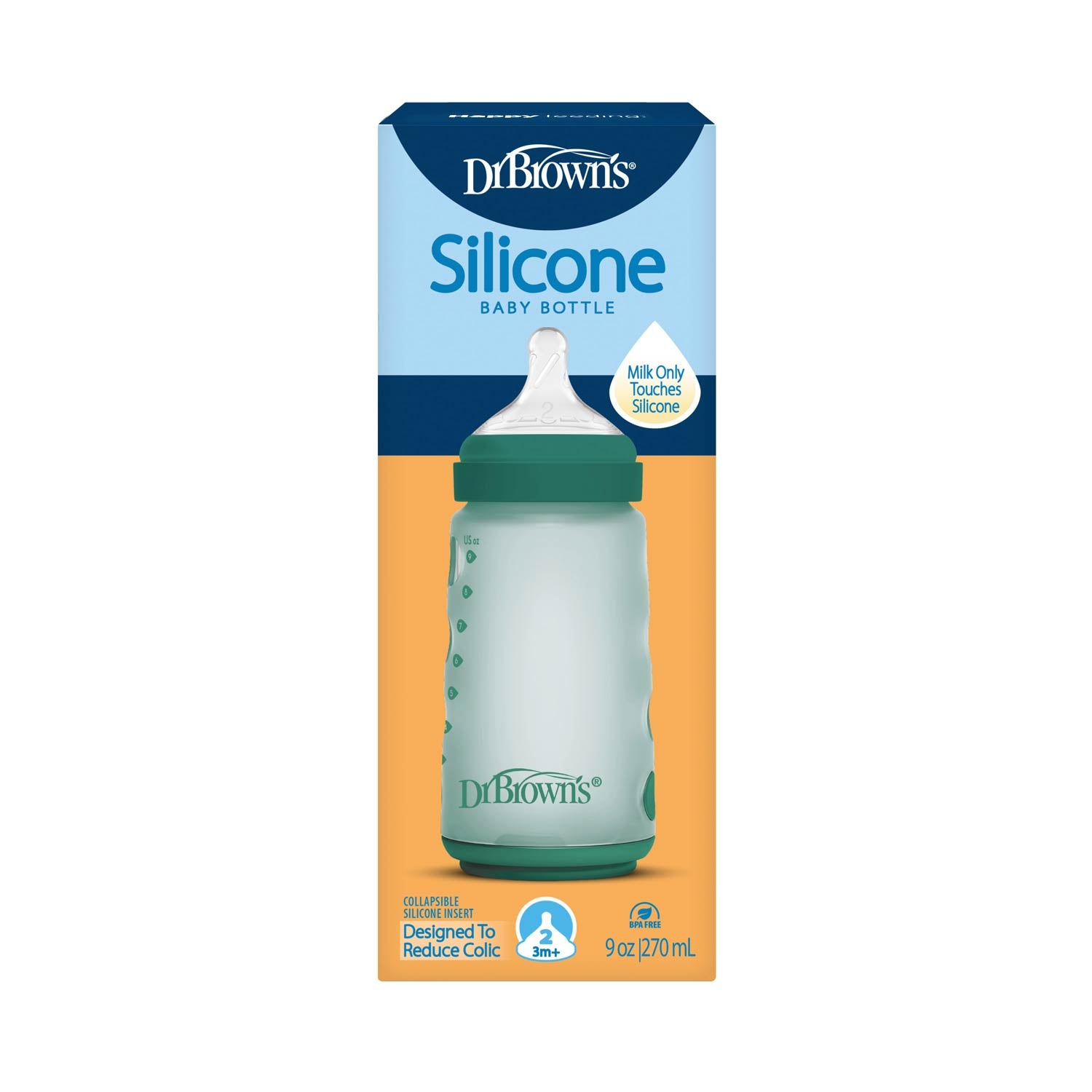 dr-brown-s-silicone-baby-bottle image 2