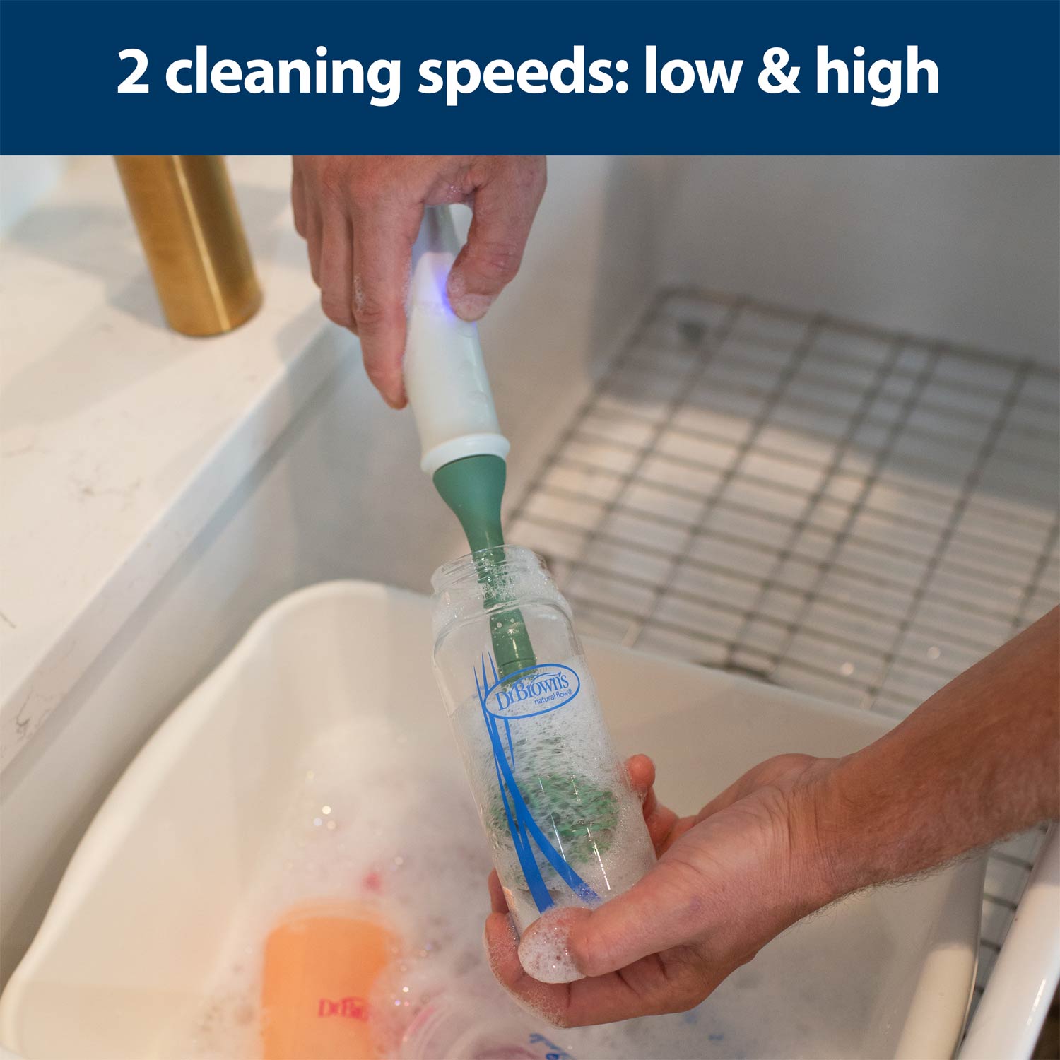 dr-brown-s-electric-silicone-brush-set-motorized-360-bottle-cleaning-kit-with-in image 6