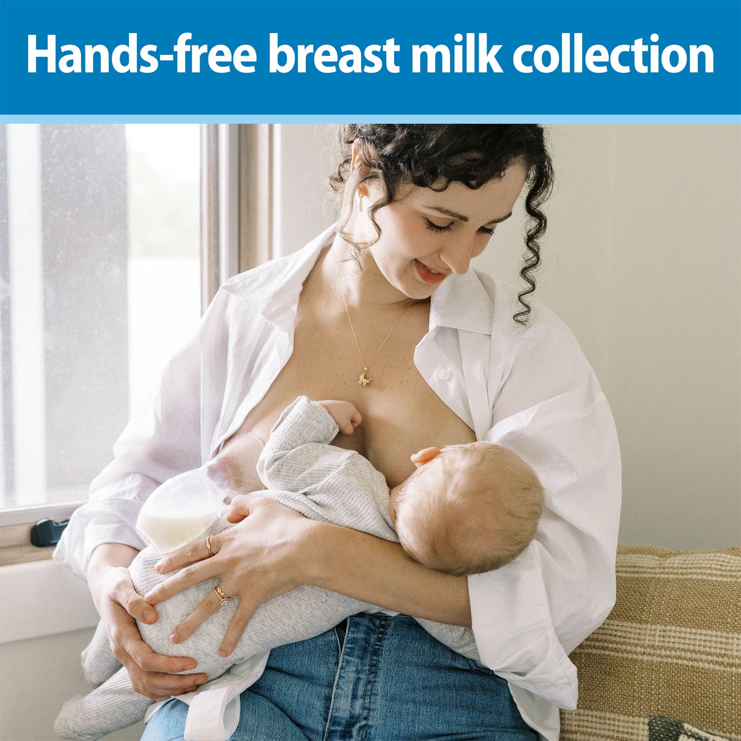 dr-brown-s-silicone-breast-pump-milk-catcher-with-anti-colic-bottle-travel-bag image 3