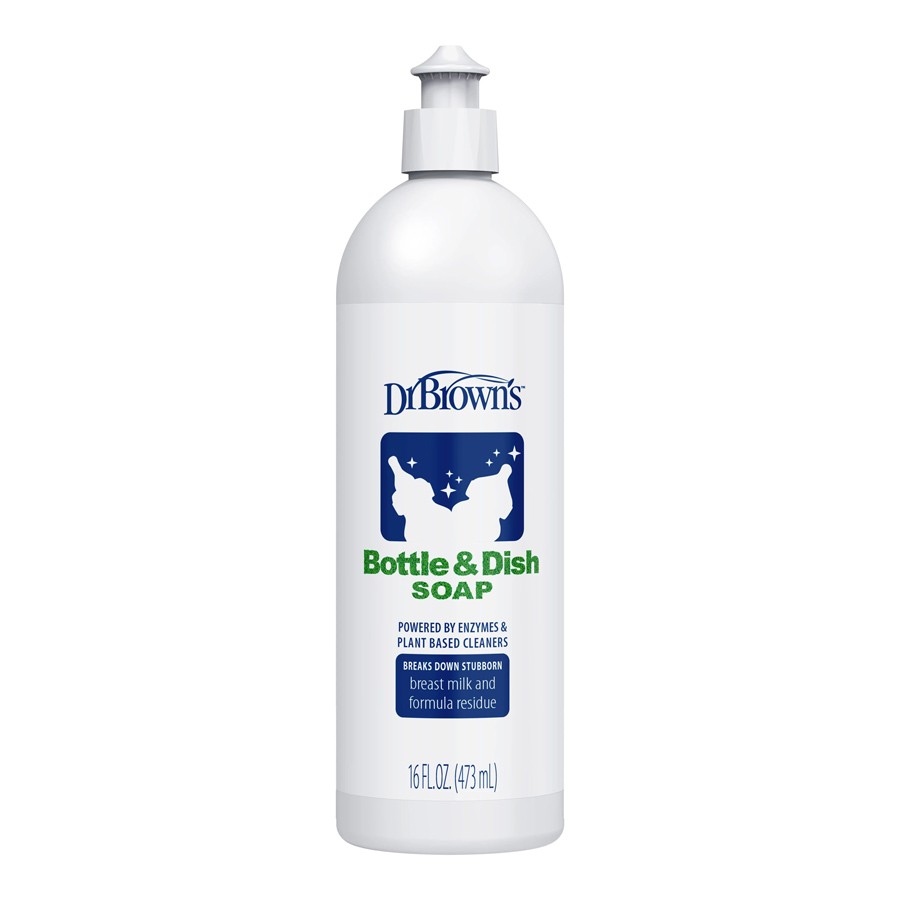 dr-brown-s-bottle-dish-soap-fragrance-free-plant-derived image 1